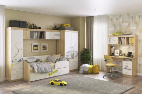 Детский гарнитур Форсаж К1 дуб сонома/белый в Покачах - pokachi.mebel-tymen.ru | фото