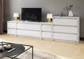 Модульная гостиная Айден Белое дерево в Покачах - pokachi.mebel-tymen.ru | фото