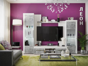 Модульная гостиная Леон в Покачах - pokachi.mebel-tymen.ru | фото