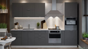 Модульная кухня «Габриэлла» Белый/Титан в Покачах - pokachi.mebel-tymen.ru | фото