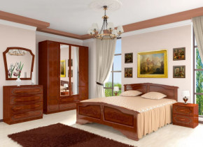 Модульная спальня Лакированный орех в Покачах - pokachi.mebel-tymen.ru | фото