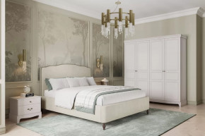 Модульная спальня Лорето Персидский жемчуг/Лак Льняной в Покачах - pokachi.mebel-tymen.ru | фото