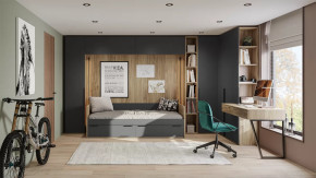 Набор детской мебели «Порто» №2 Яблоня Беллуно, Графит софт в Покачах - pokachi.mebel-tymen.ru | фото