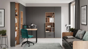 Набор детской мебели «Порто» №8 Яблоня Беллуно, Графит софт в Покачах - pokachi.mebel-tymen.ru | фото