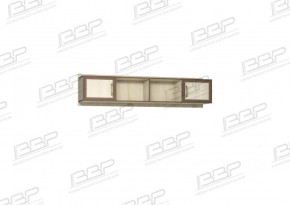 Надстройка с дверцами МС Верона для молодежи ЛДСП в Покачах - pokachi.mebel-tymen.ru | фото