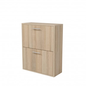 Обувница 2 секции дуб сонома Герда в Покачах - pokachi.mebel-tymen.ru | фото