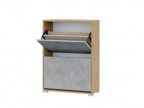 Обувница Домино Бетон в Покачах - pokachi.mebel-tymen.ru | фото