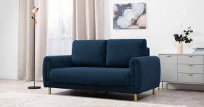 Оникс Диван-кровать Ocean 017 (синий) арт. ТД 208 в Покачах - pokachi.mebel-tymen.ru | фото