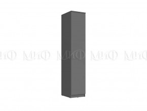 Пенал 1 створка Челси Графит в Покачах - pokachi.mebel-tymen.ru | фото