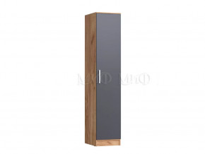 Пенал Мартина ЛДСП Графит, Дуб крафт в Покачах - pokachi.mebel-tymen.ru | фото