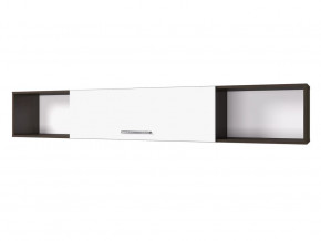 Полка 2032 Ненси венге-белый в Покачах - pokachi.mebel-tymen.ru | фото