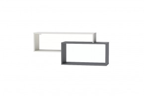 Полка Клео Пл-1, 1150 мм, графит, миндаль Диал в Покачах - pokachi.mebel-tymen.ru | фото