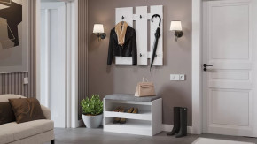 Прихожая «Агата» №1 Белый в Покачах - pokachi.mebel-tymen.ru | фото