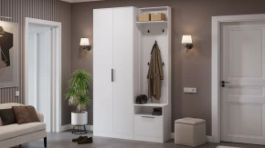Прихожая «Агата» №2 Белый в Покачах - pokachi.mebel-tymen.ru | фото