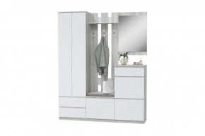 Прихожая Лори, набор №ДС-1, дуб серый/белый в Покачах - pokachi.mebel-tymen.ru | фото