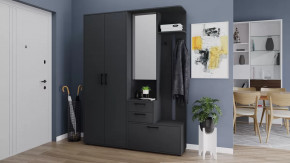 Прихожая «Витра» №4 Антрацит в Покачах - pokachi.mebel-tymen.ru | фото