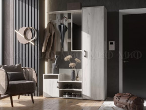 Прихожая Визит Дуб Крафт Белый в Покачах - pokachi.mebel-tymen.ru | фото