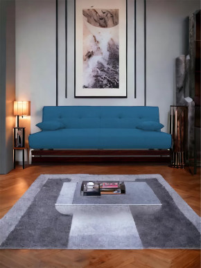 Прямой диван манго 1 Савана Деним/Планки орех в Покачах - pokachi.mebel-tymen.ru | фото