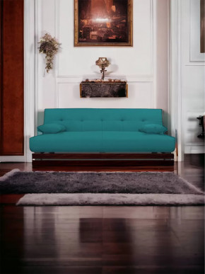 Прямой диван манго 1 Савана Лагун/Планки орех в Покачах - pokachi.mebel-tymen.ru | фото