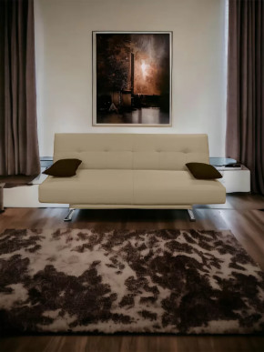 Прямой диван манго 2 Нео Латте/Подушки Нео Шоколад в Покачах - pokachi.mebel-tymen.ru | фото