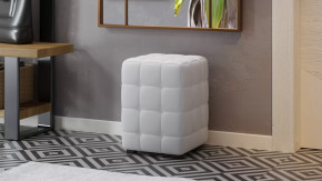 Пуф «Аристо» к/з Гольф белый в Покачах - pokachi.mebel-tymen.ru | фото