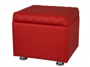 Пуф Вега (красный) в Покачах - pokachi.mebel-tymen.ru | фото