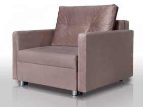 Кресло-кровать Реал 80 с подлокотниками коричневый в Покачах - pokachi.mebel-tymen.ru | фото