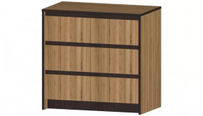 Серия Бостон Комод 3 ящика дуб вотан в Покачах - pokachi.mebel-tymen.ru | фото
