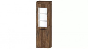 Серия Регина Пенал со стеклом дуб самдал в Покачах - pokachi.mebel-tymen.ru | фото