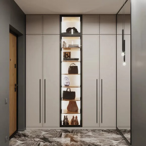 Шкаф 2000 Грей классик шагрень Либерти в Покачах - pokachi.mebel-tymen.ru | фото