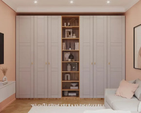 Шкаф 3000 Софт серый Графика в Покачах - pokachi.mebel-tymen.ru | фото