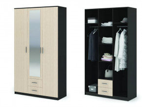 Шкаф 3х створчатый Гармония ШК 601 М в Покачах - pokachi.mebel-tymen.ru | фото