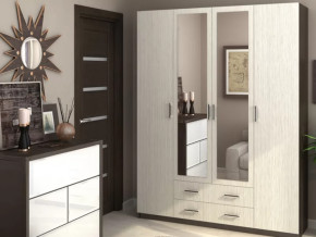 Шкаф 4-х створчатый Квадро в Покачах - pokachi.mebel-tymen.ru | фото