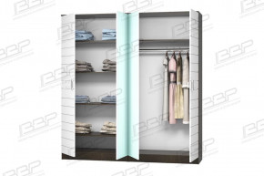 Шкаф 4х-створчатый МС спальня Афина МДФ глянец в Покачах - pokachi.mebel-tymen.ru | фото