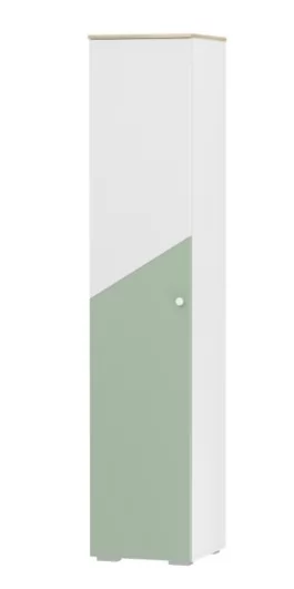 Шкаф для белья Банни НМ 041.43 Меренга/Макарун в Покачах - pokachi.mebel-tymen.ru | фото