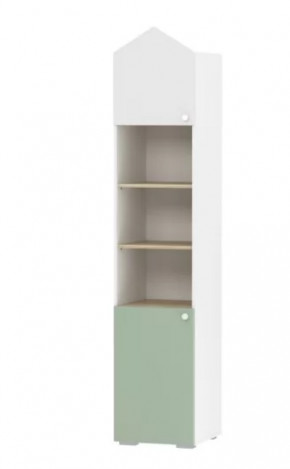 Шкаф для книг Банни НМ 041.44 Меренга/Макарун в Покачах - pokachi.mebel-tymen.ru | фото