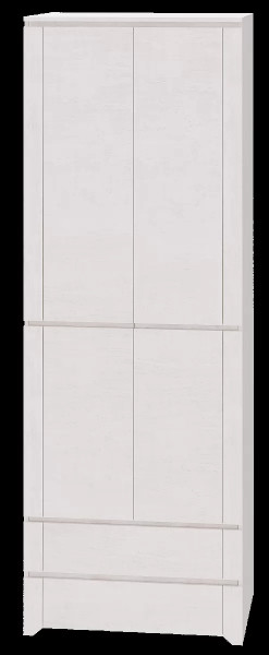 Шкаф для одежды 2-х дв. «Твист» №1 в Покачах - pokachi.mebel-tymen.ru | фото