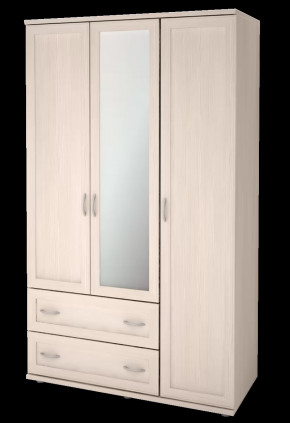 Шкаф для одежды 3-х дверный «Ника-Люкс» №18 в Покачах - pokachi.mebel-tymen.ru | фото