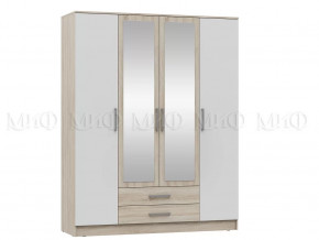 Шкаф для одежды 4-дверный Мартина ЛДСП в Покачах - pokachi.mebel-tymen.ru | фото
