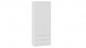 Шкаф для одежды «Марли» Белый в Покачах - pokachi.mebel-tymen.ru | фото