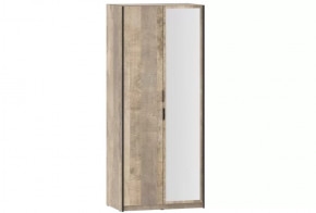 Шкаф для одежды с зеркалом Фолк НМ 014.03 в Покачах - pokachi.mebel-tymen.ru | фото