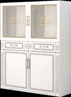 Шкаф комбинированный «Виктория» №39 в Покачах - pokachi.mebel-tymen.ru | фото