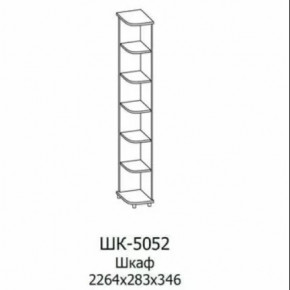 Шкаф многоцелевой ШК-5052 Грейс в Покачах - pokachi.mebel-tymen.ru | фото
