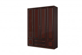 Шкаф ШР-4 "Лакированный орех" без зеркала в Покачах - pokachi.mebel-tymen.ru | фото