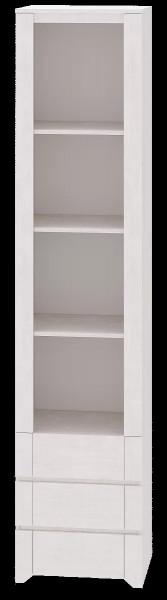 Шкаф-стеллаж «Твист» №2 в Покачах - pokachi.mebel-tymen.ru | фото