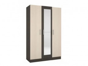 Шкаф трехстворчатый Леси Венге-Дуб в Покачах - pokachi.mebel-tymen.ru | фото