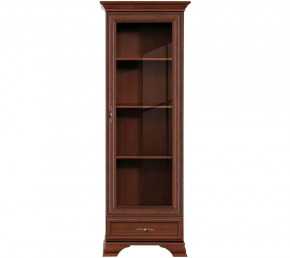 Шкаф-витрина Kentaki S320-REG1W1S Каштан в Покачах - pokachi.mebel-tymen.ru | фото