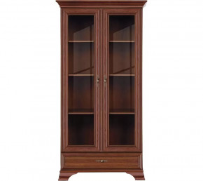 Шкаф-витрина Kentaki S320-REG2W1S Каштан в Покачах - pokachi.mebel-tymen.ru | фото