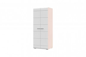 СИМБА Шкаф 2х-ств (ш800*г570*в2000мм), Белый глянец в Покачах - pokachi.mebel-tymen.ru | фото