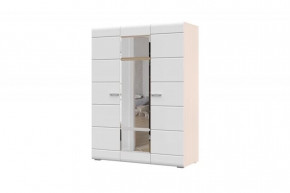 СИМБА Шкаф 3х-ств (ш1500*г570*в2000мм), Белый глянец в Покачах - pokachi.mebel-tymen.ru | фото